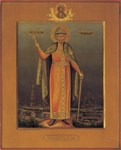 Святой благоверный князь Мстислав Великий, икона